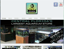 Tablet Screenshot of fishybusinessaquarium.com